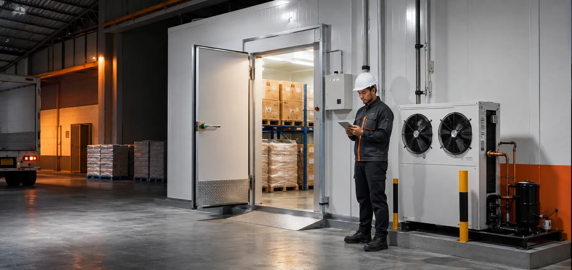 Cold storage kapasitas 3 ton dengan engineer