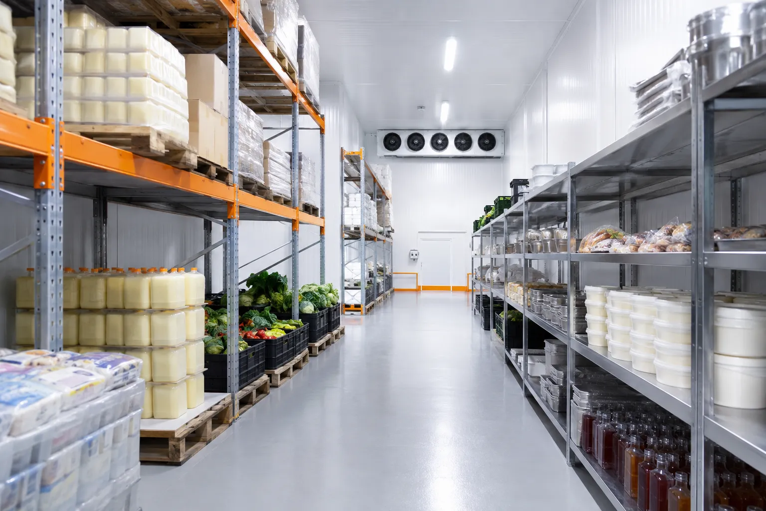 Interior cold room distribusi produk di makassar